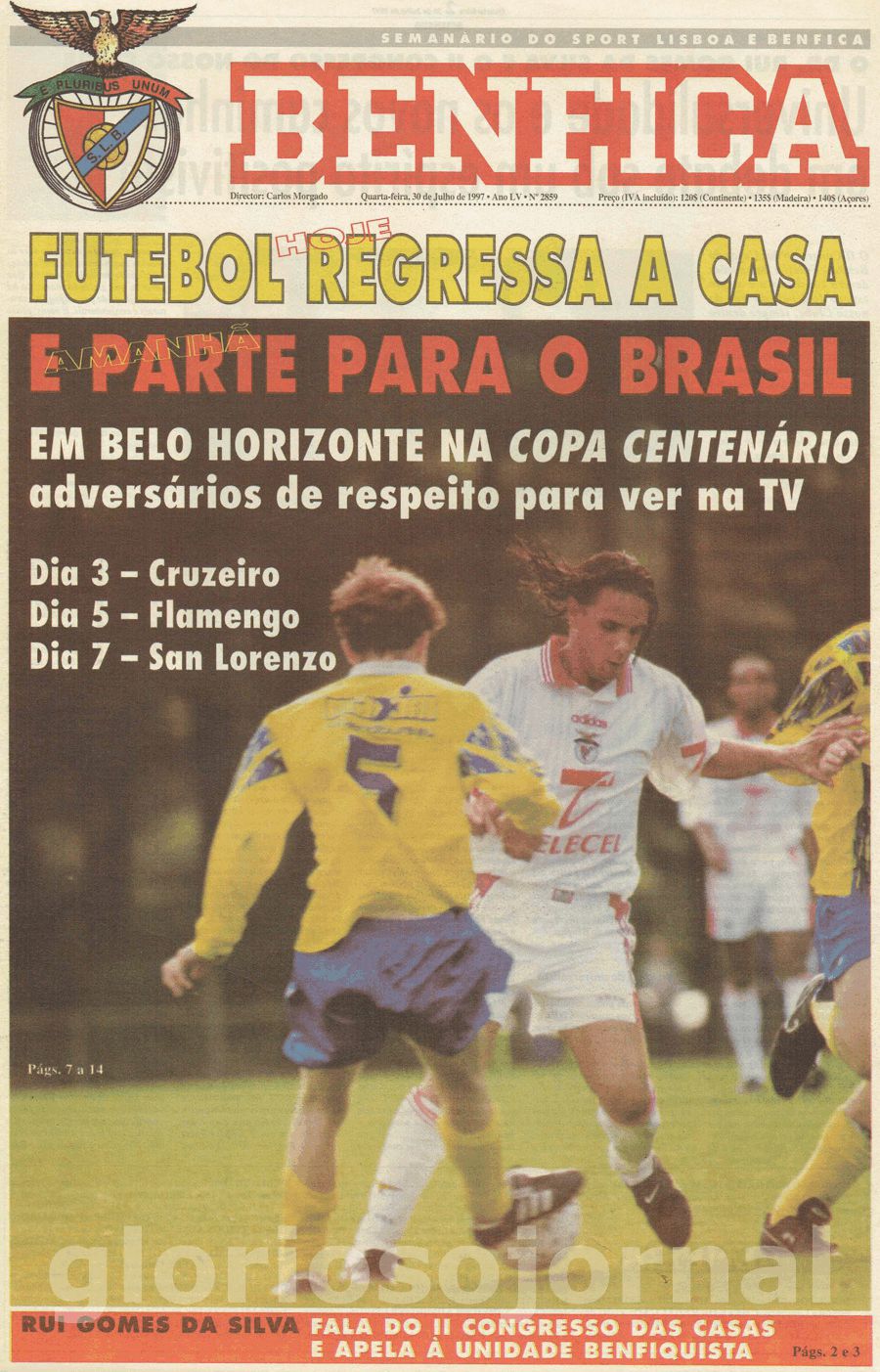 jornal o benfica 2859 1997-07-30